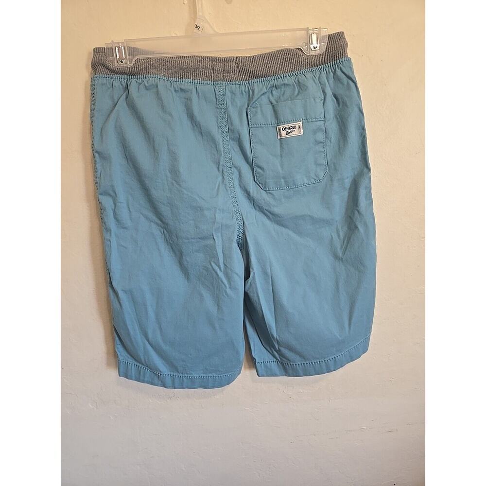OshKosh B’gosh Boys Green Aqua Shorts - Size 14 New - Picture 3 of 11